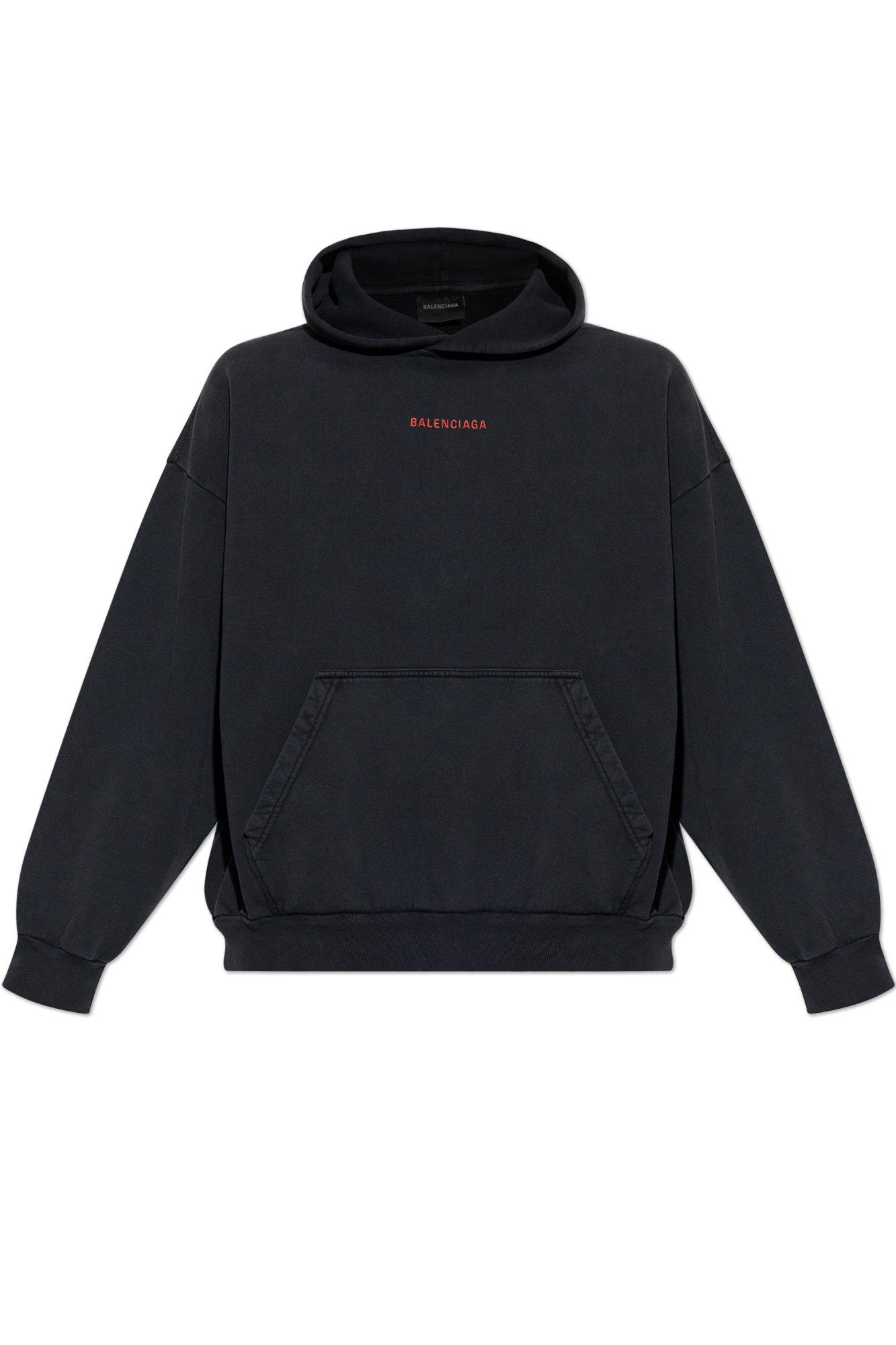 【定番】BALENCIAGA ロゴスウェット バレンシアガ ロゴスウェット ブラック